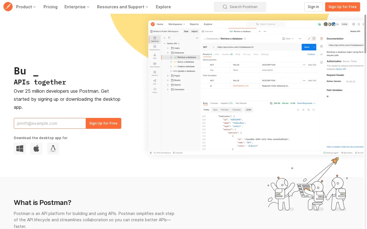 www.postman.com