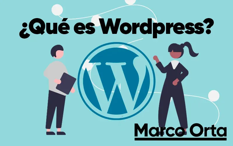 Logo de WordPress sobre el panel de administración mostrando el editor de bloques