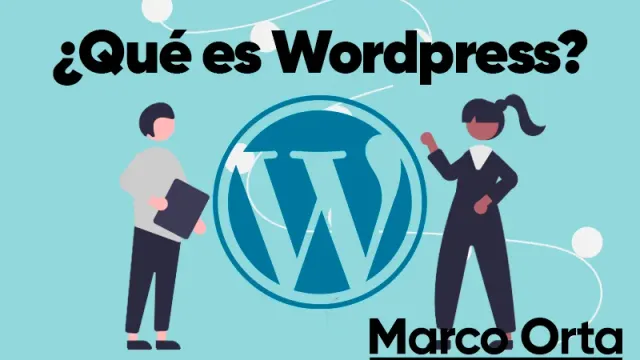 Logo de WordPress sobre el panel de administración mostrando el editor de bloques