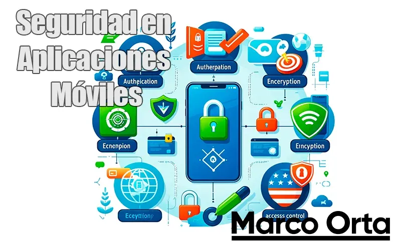 Pantalla de móvil mostrando un candado de seguridad sobre el icono de una app
